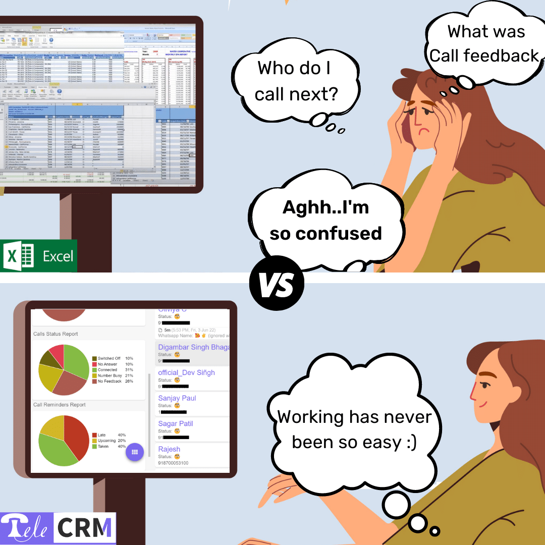 excel vs crm