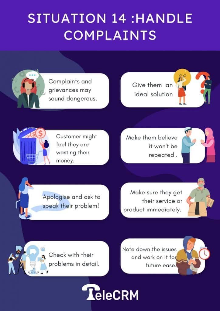 How to Handle complaints
