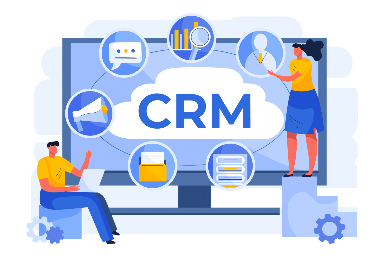 use customizable crm to track these metrics