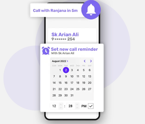 Follow-up reminders helps in converting prospects into customers.