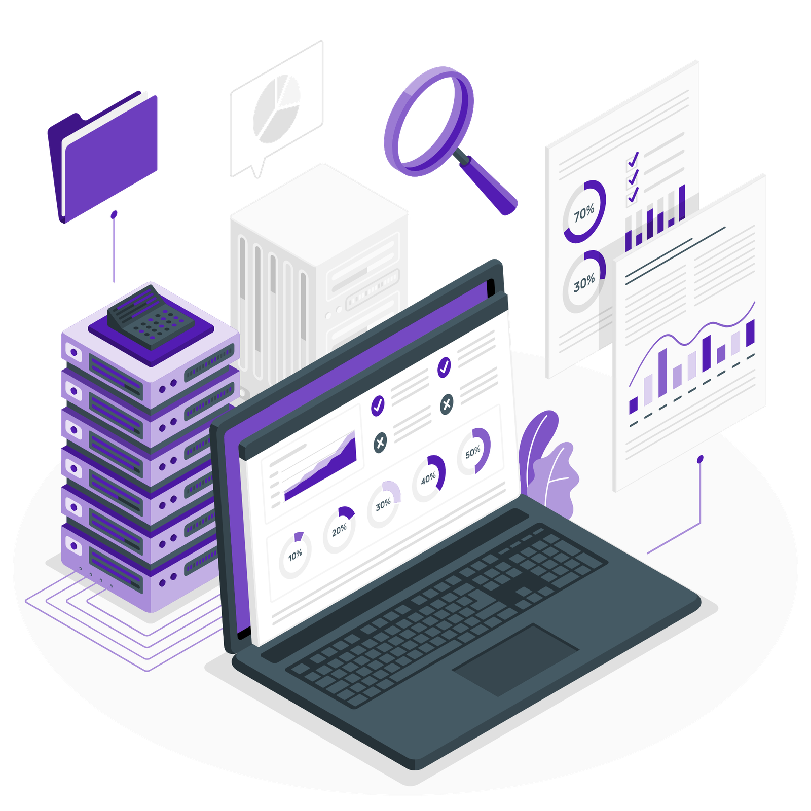 customisable reports feature of CRM software