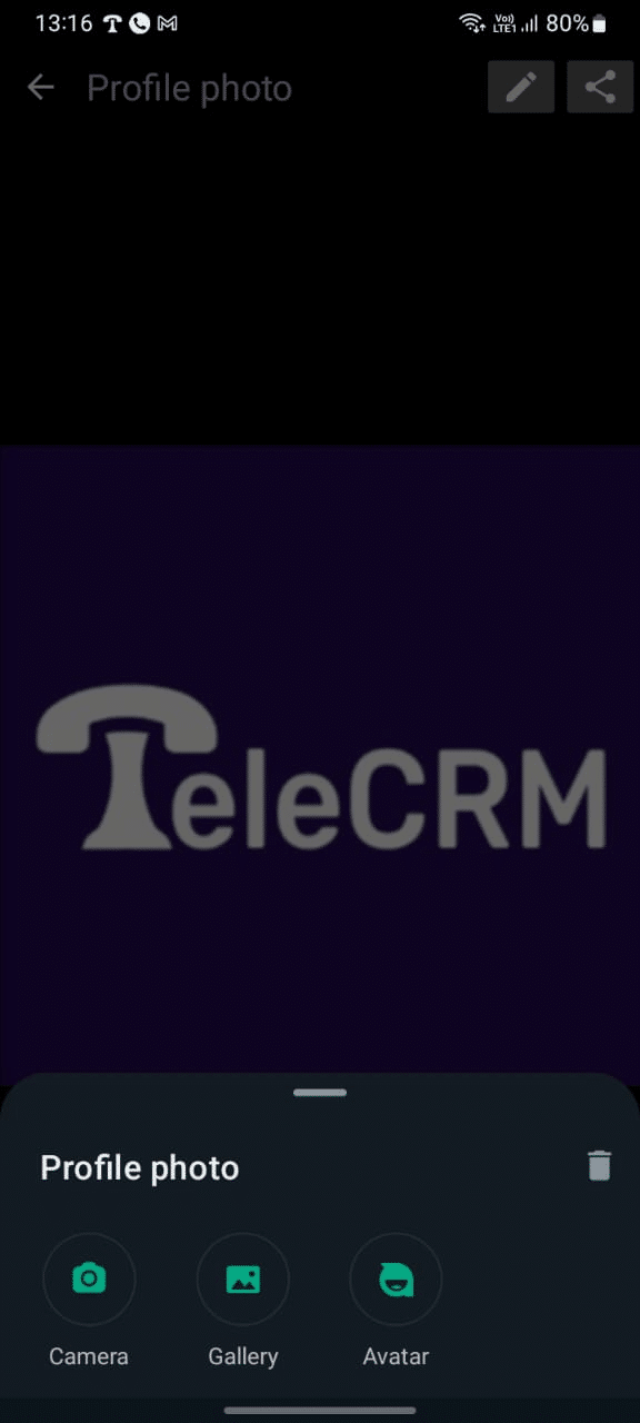 Choose and Set up your Profile picture for your WhatsApp Business App