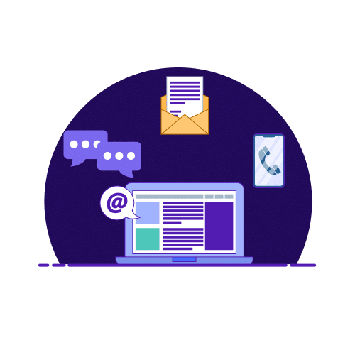 Instantly Engage with your Leads on call, message or WhatsApp