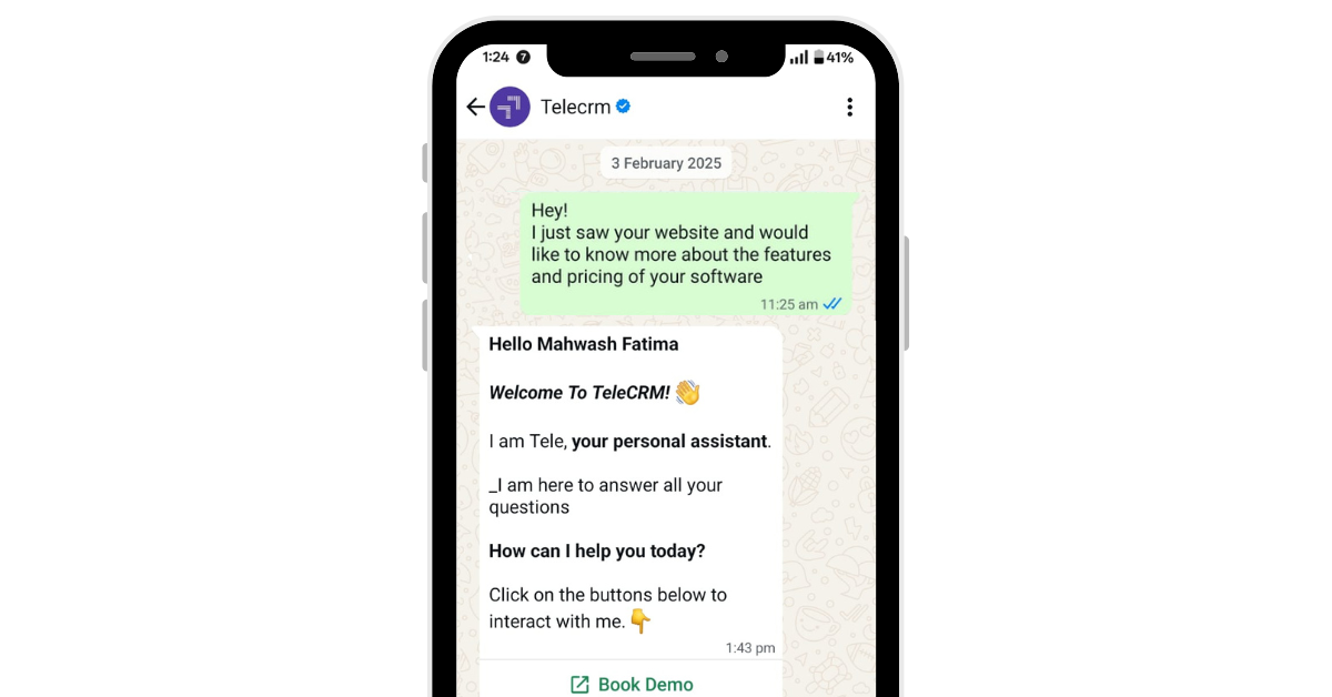 whatsapp auto reply message
