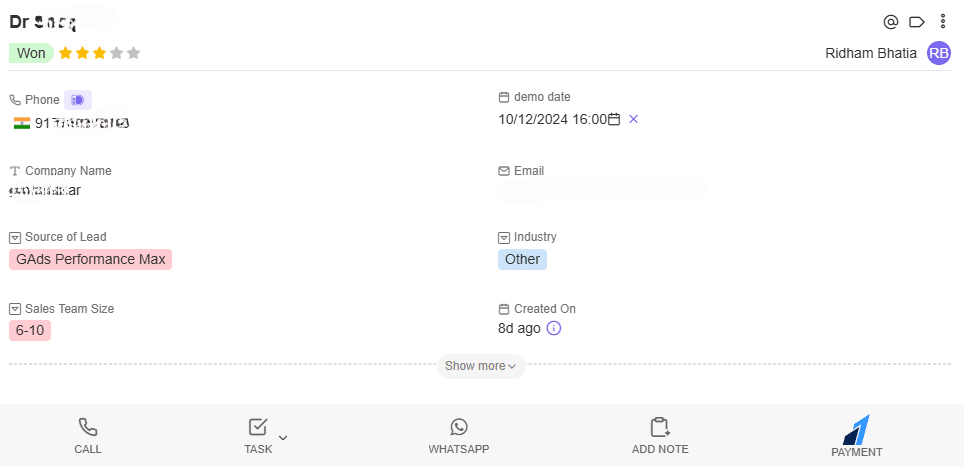 CRM for customer support