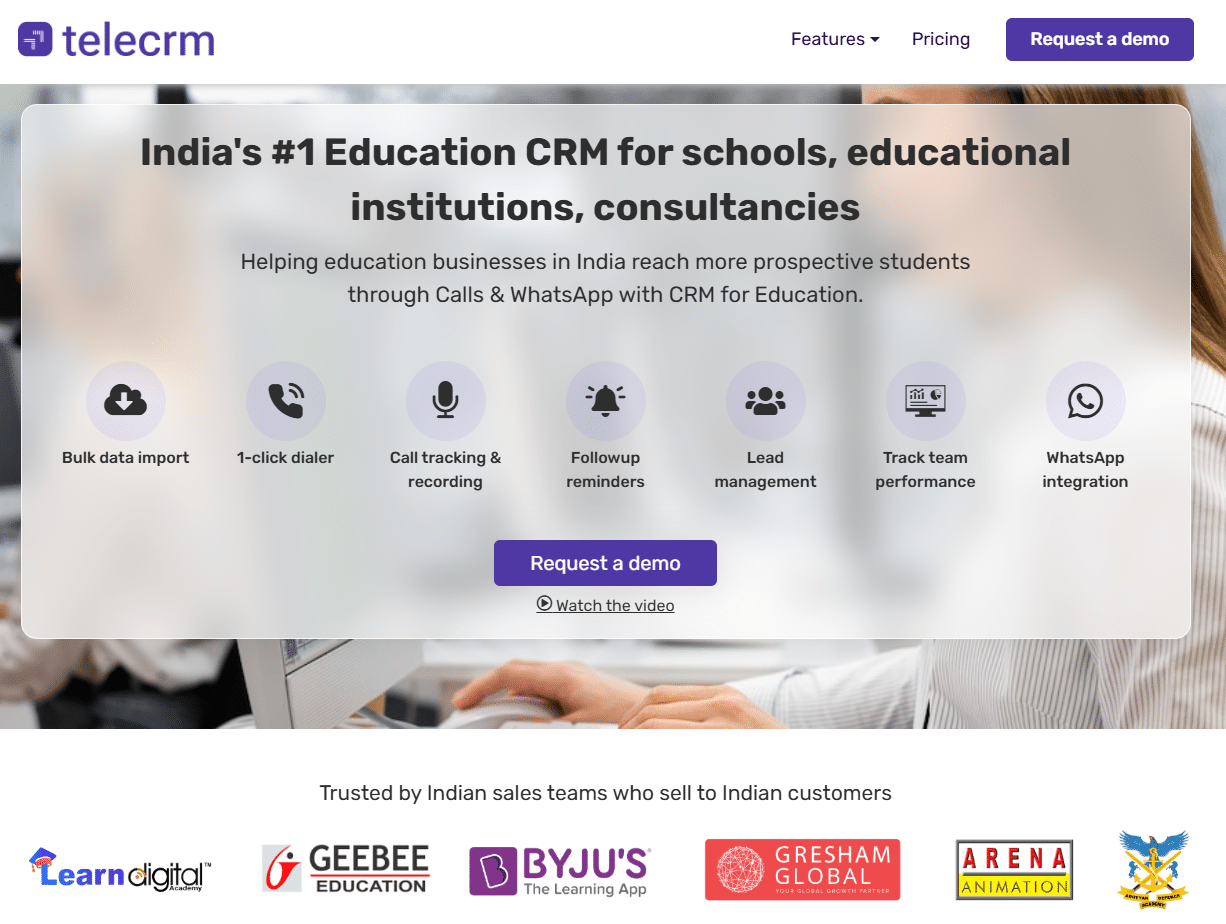 Telecrm - India's best education CRM