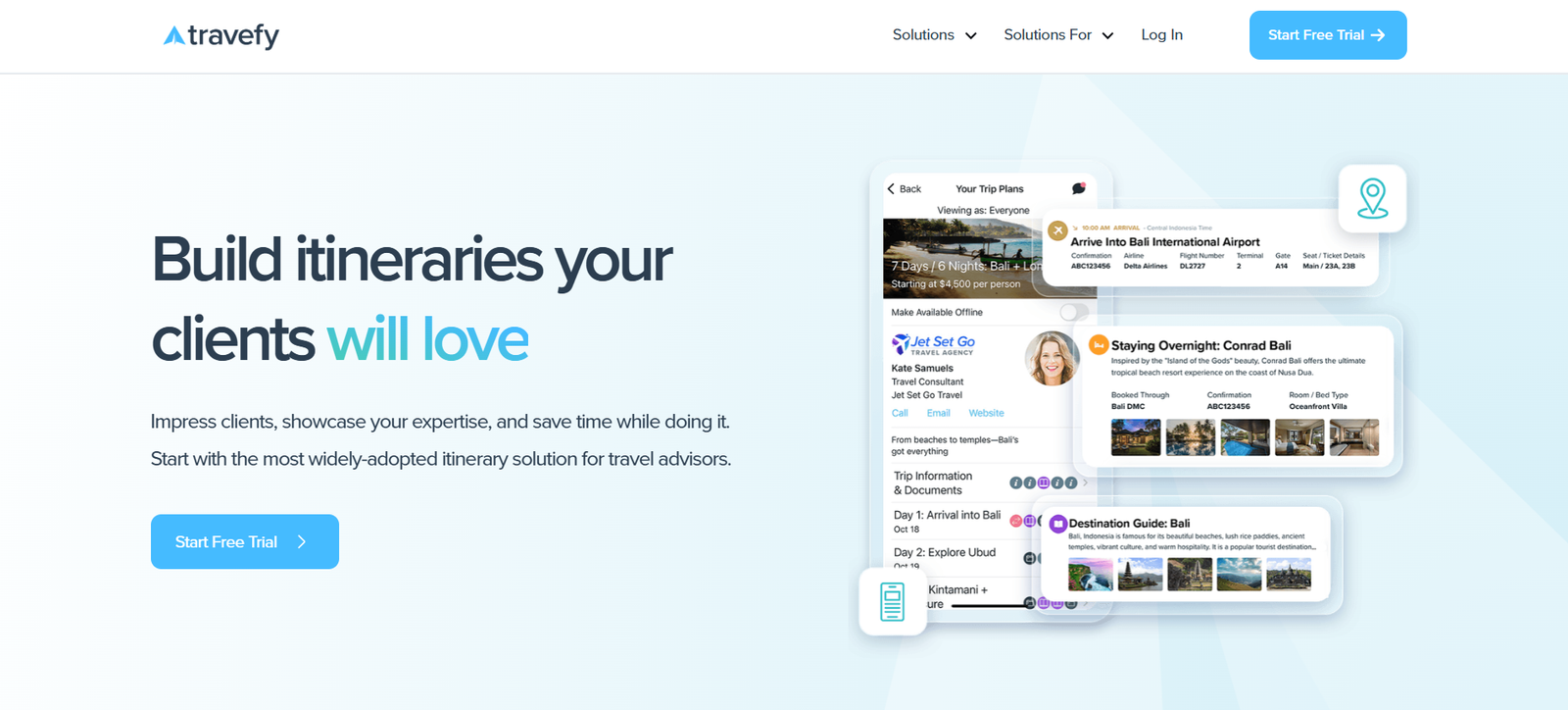 Travefy - travel management software