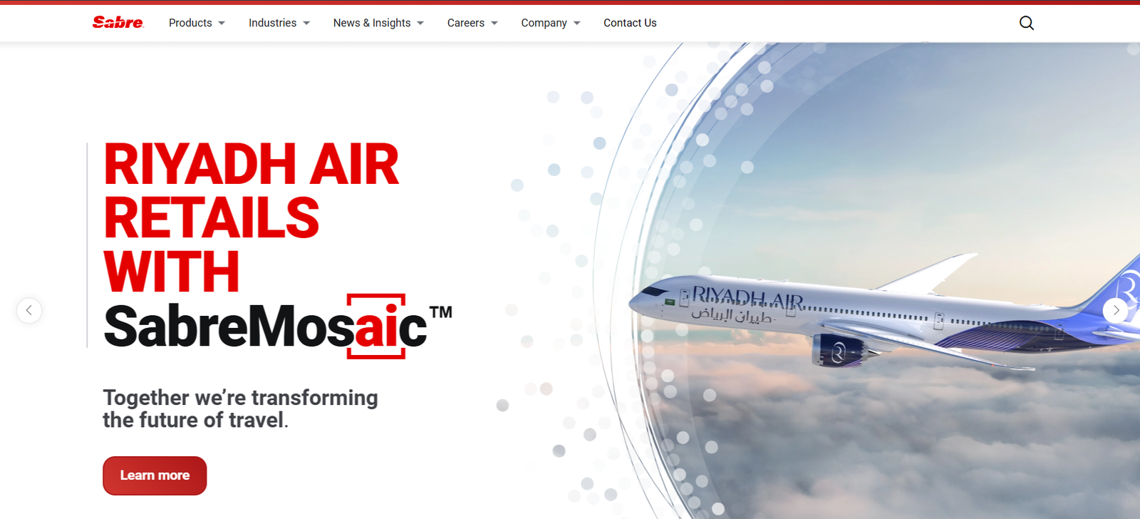 Sabre -  travel management software that streamlines the reservation process.