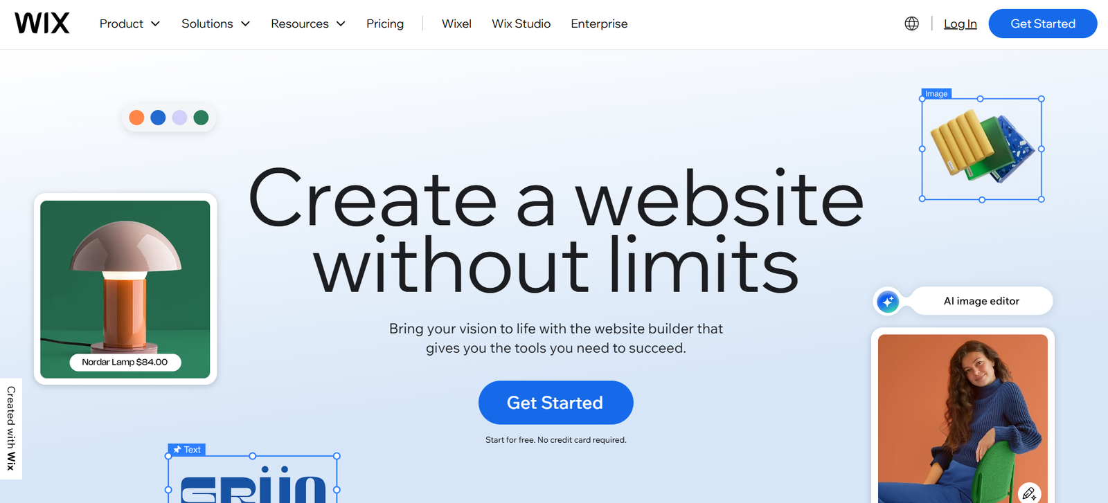 Wix is a website builder tool