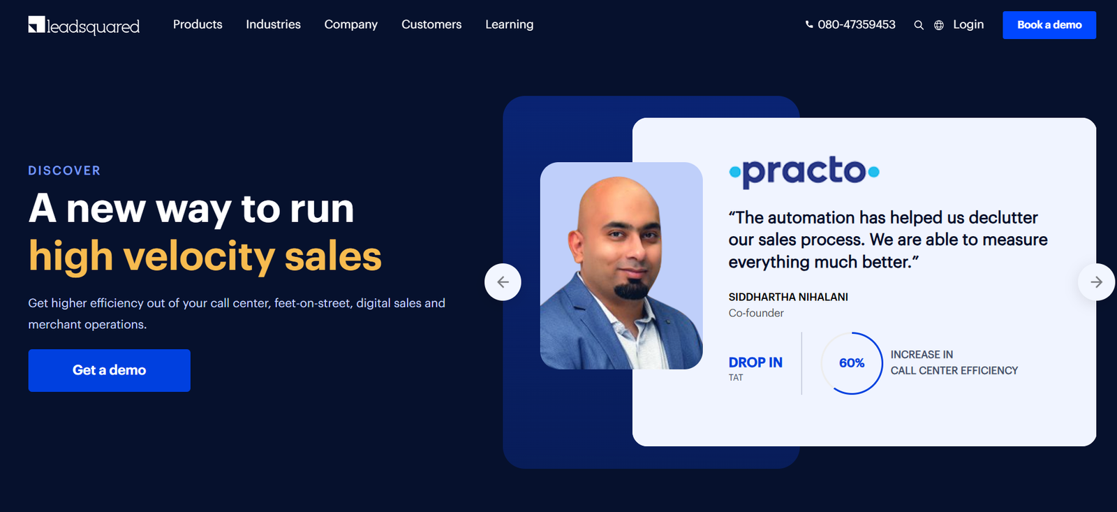 Leadsquared is a real estate tool 