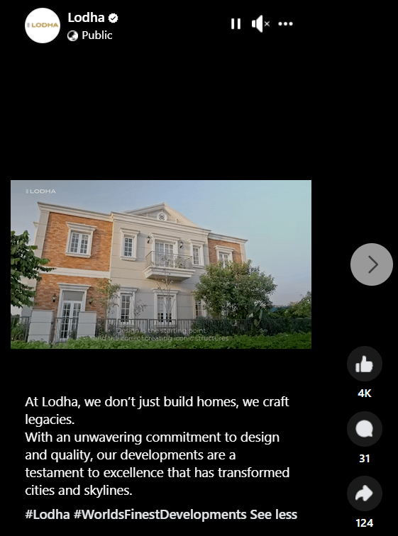 real estate facebook ad example