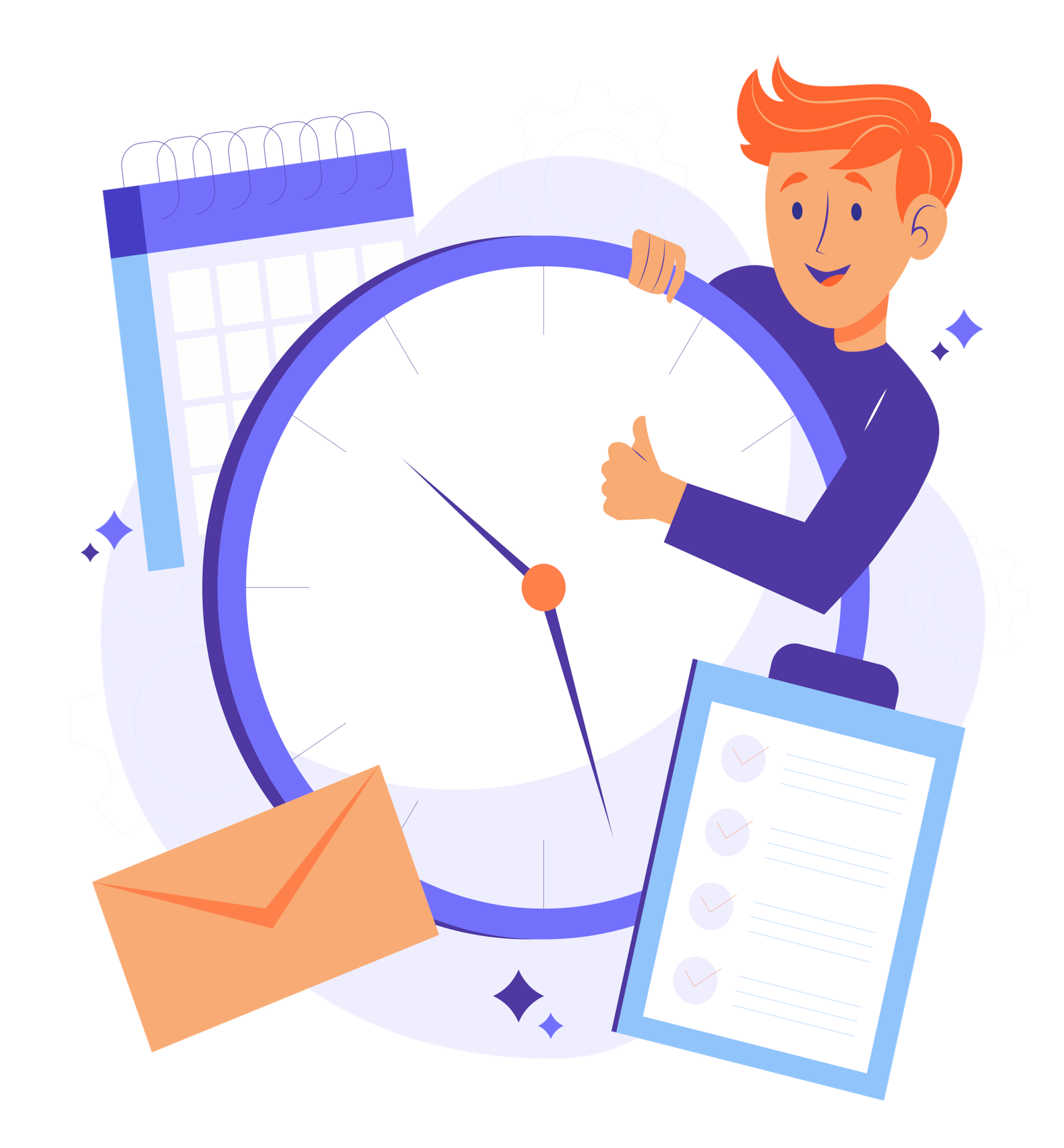 Time management skills of a real estate broker