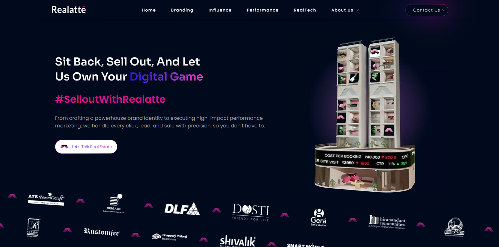 Realatte is real estate digital marketing agency