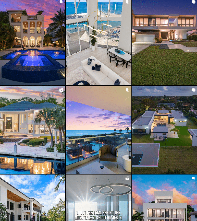 chad carroll - real estate instagram ad example