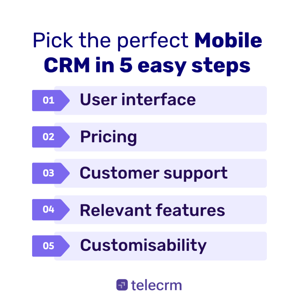 How to choose the best mobile crm for your business - an overview