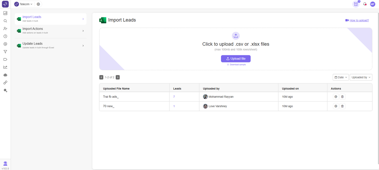 migrate from excel to crm - this is the second step to import your dara