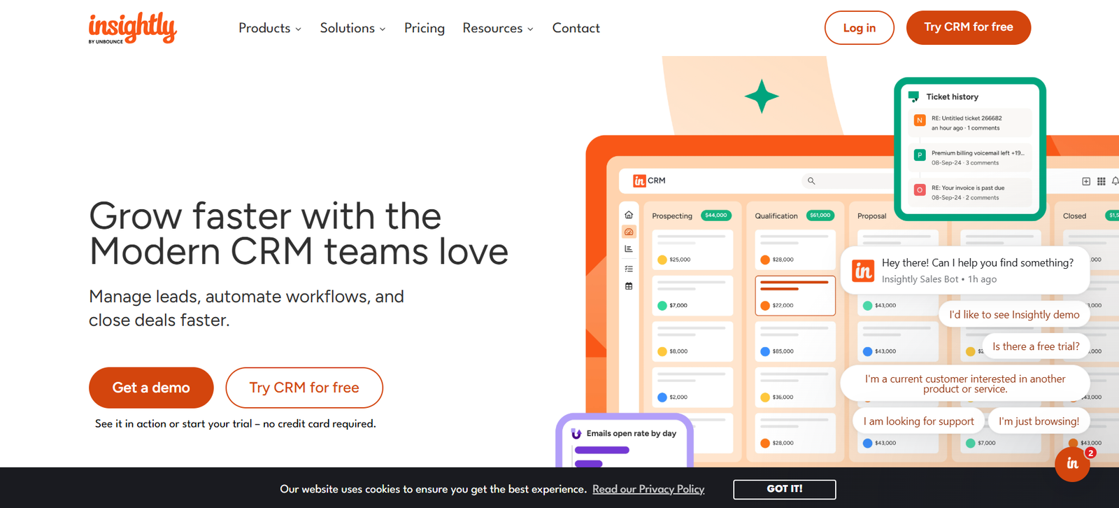 Insightly - a crm company