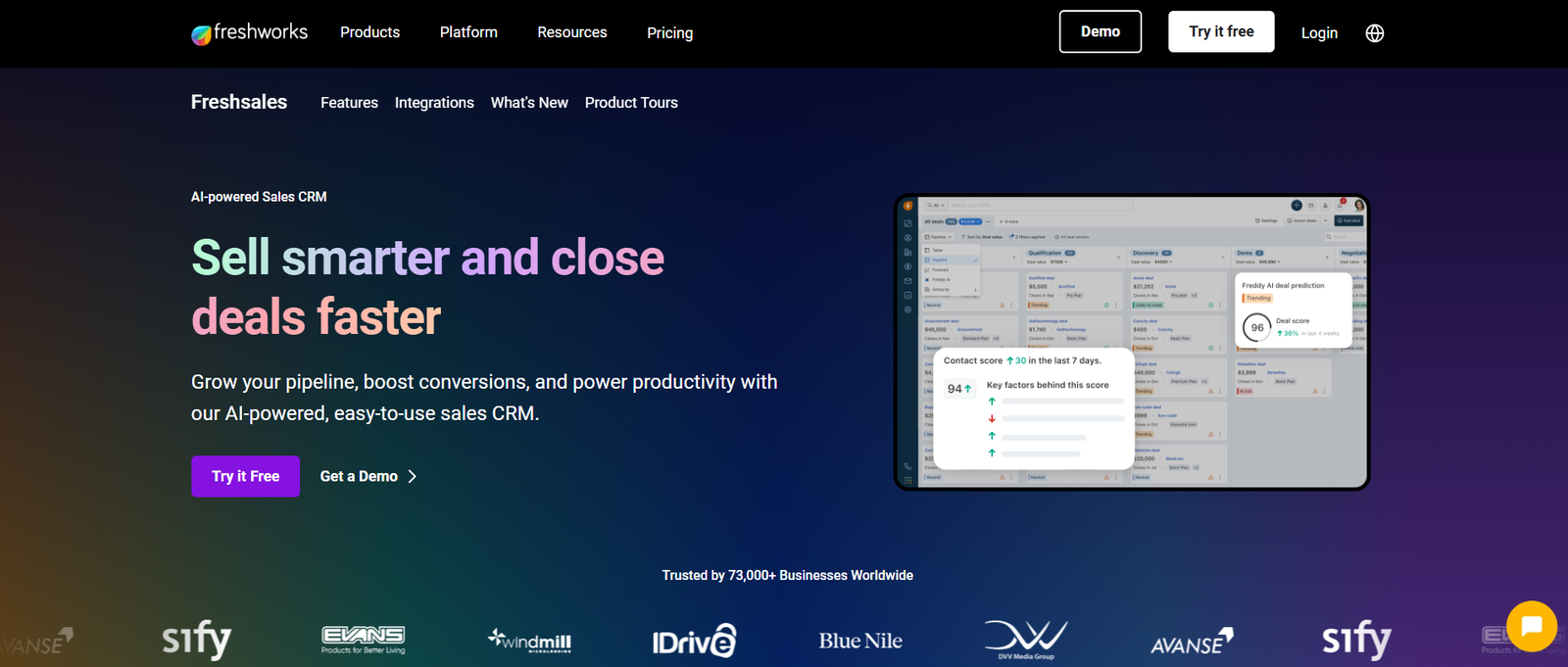freshsales - a crm company